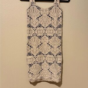Free people lace bodycon dress